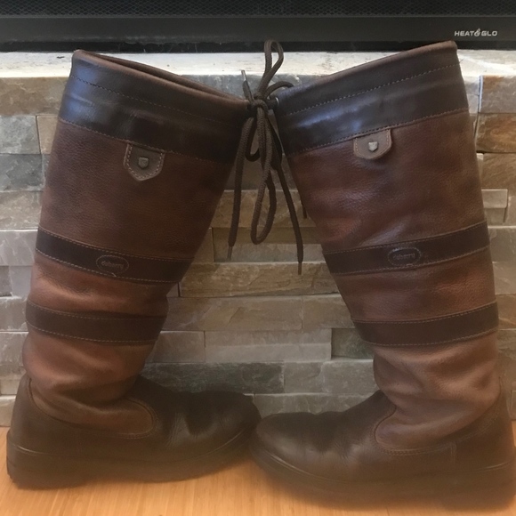 Dubarry of Ireland Shoes - Dubarry Galway Boots Walnut Size US 6.5